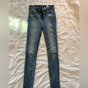 Hollister ripped jeans